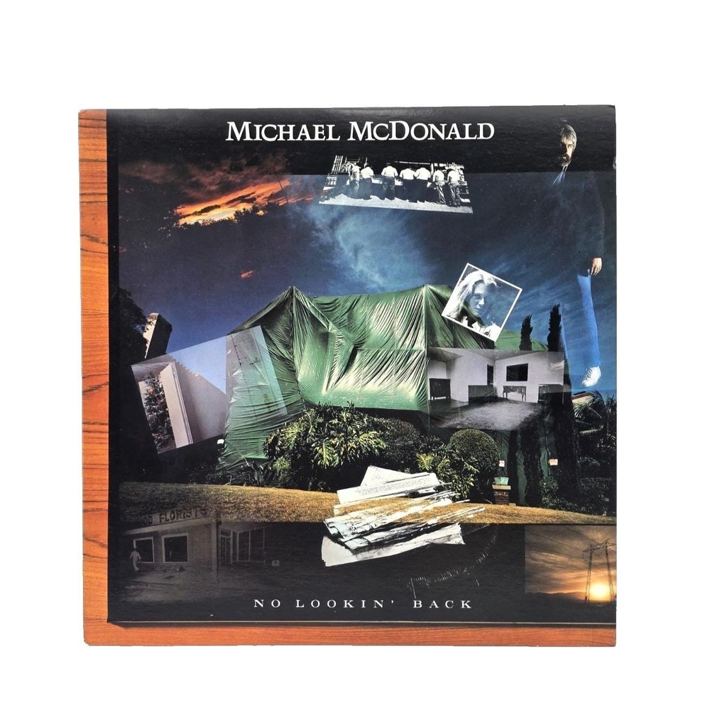Michael McDonald No Lookin'‎ back  LP 1985 Warner Bros – 92 52911 Pop Rock VG+